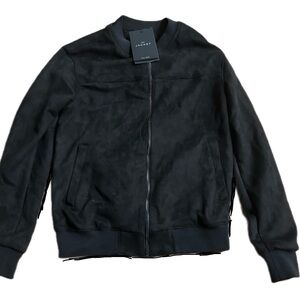 Denim & Flower Suede Jacket Brand New with Trim